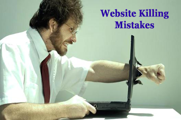 5 Biggest Website Mistakes