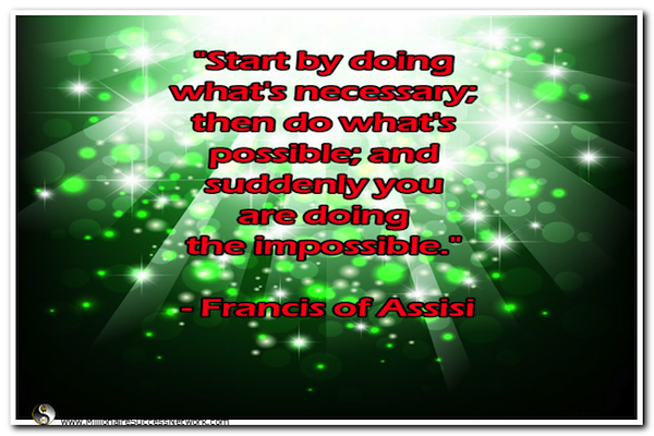 Millionaire Success Network Inspired Living Quote