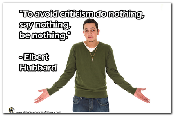 Millionaire Success Network Inspired Living Quote