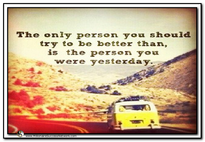 Millionaire Success Network Inspired Living Quote