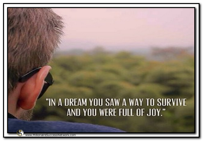 Millionaire Success Network Inspired Living Quote