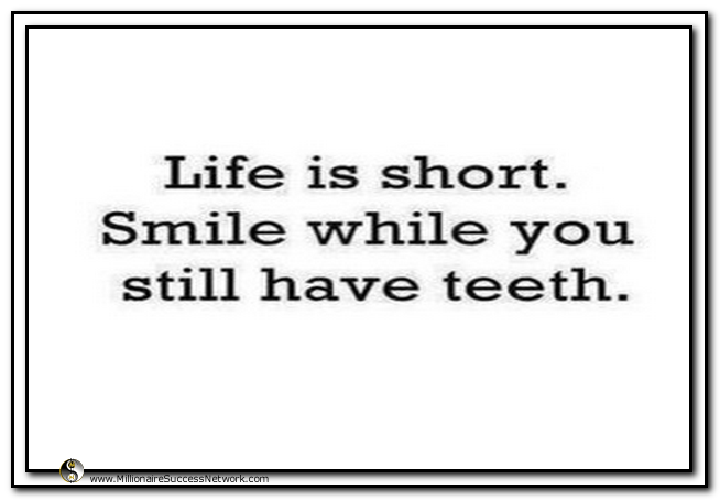 Millionaire Success Network Inspired Living Quote