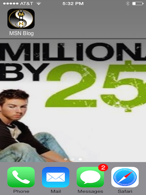 iPhone Screen Shot Apple Touch Icon